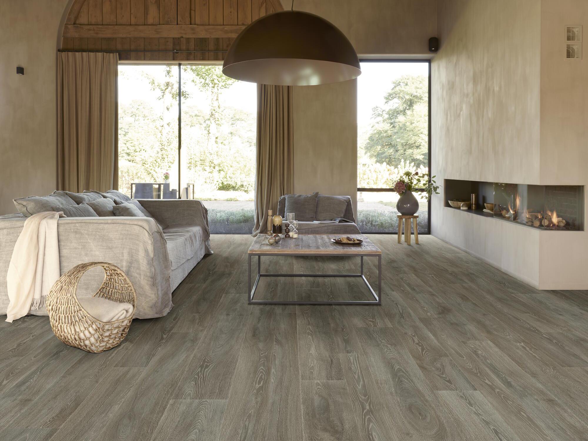 Нескользящий виниловый пол с эффектом дерева BEAUFLOR Supreme ARCH-00055355