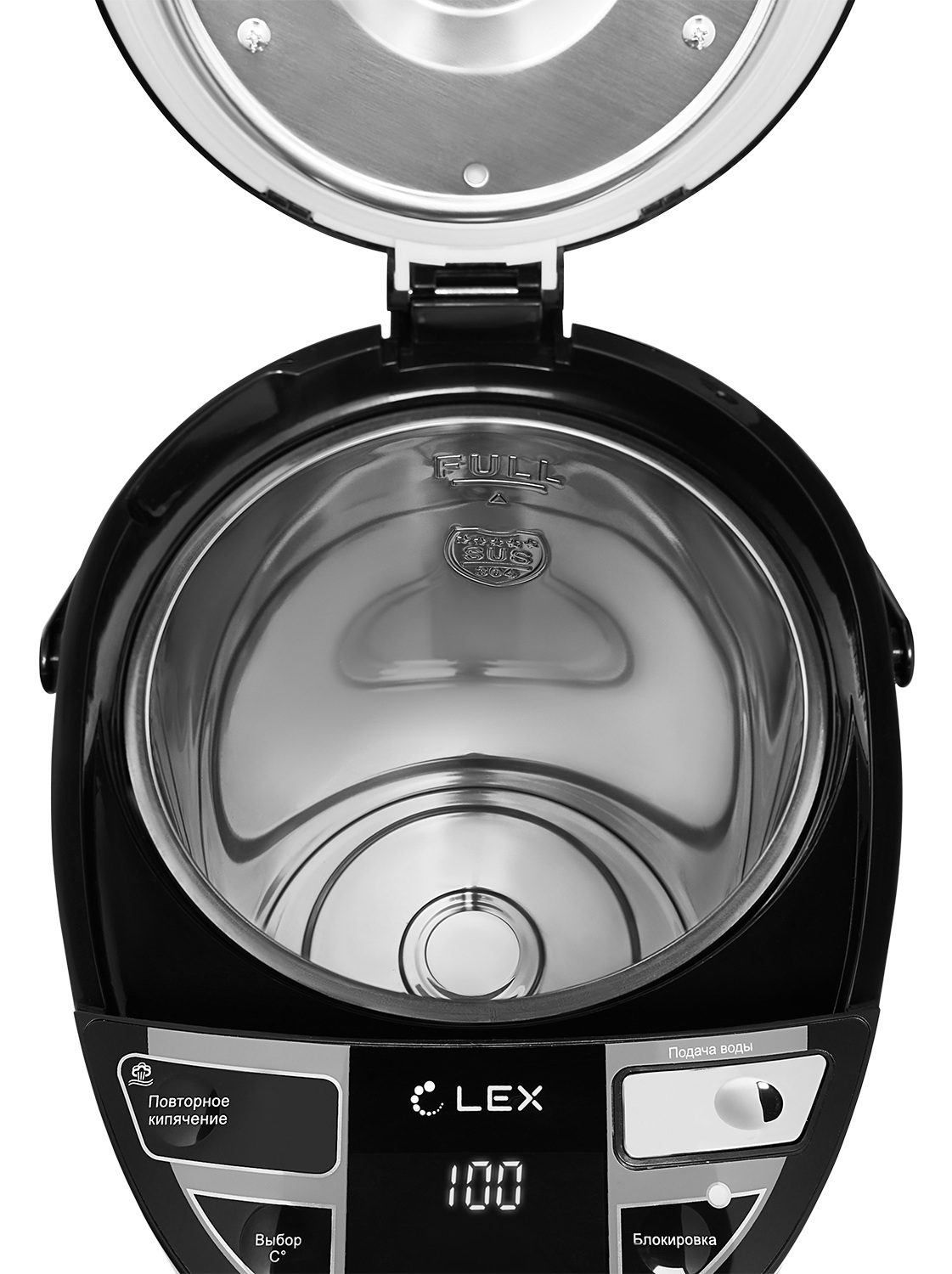9903506 Термопот LEX LXTP 3611 черный STDN-0053241 - Вид №5
