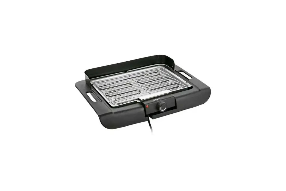 91337707 Гриль электрический Clatronic Bq 3507 schwarz 2000 Вт цвет черный STLM-0863260