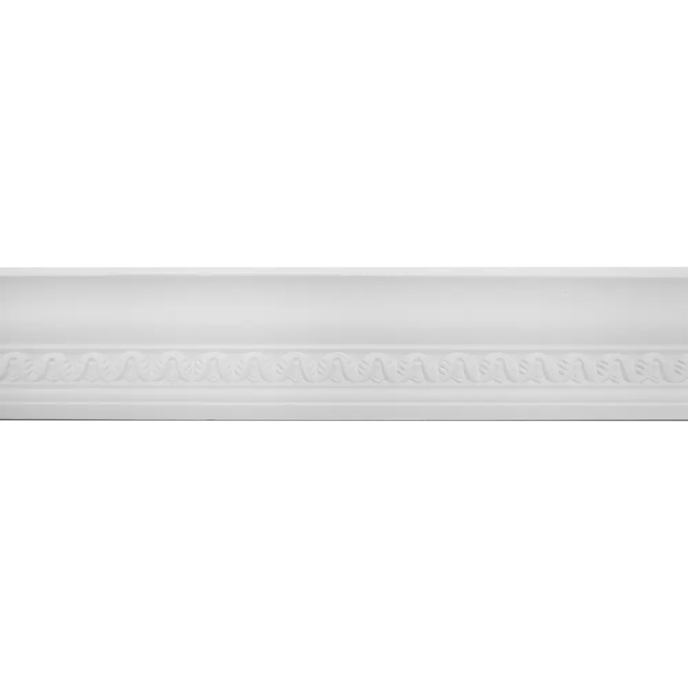 Плинтус потолочный полиуретан Decomaster 95348 белый 35х49х2000 мм STLM-2000012 - Вид №1