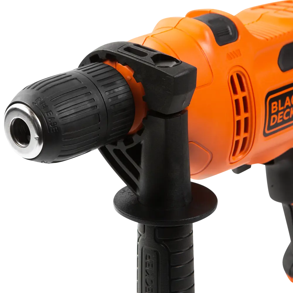 Ударная дрель Black&Decker BEH200-QS, 500Вт BLACK + DECKER STLM-2077302 - Вид №3