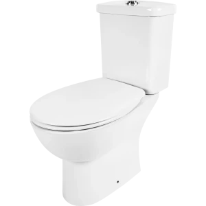 Унитаз-компакт Grohe Bau Ceramic 39604000 горизонтальный выпуск двойной слив 82109184 STLM-2034342