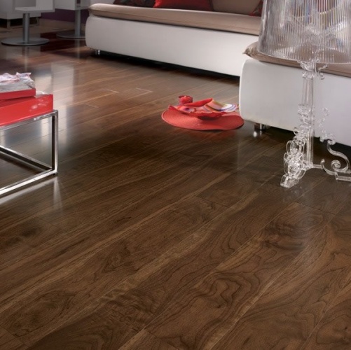 Паркет Ёлка Coswick Ренессанс Классический Американский Орех американский Натур (Гладкая) 647,8х107,95 мм 13243161 - Вид №2