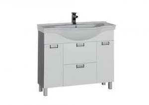 Тумба под раковину Aquanet Сити 100 венге