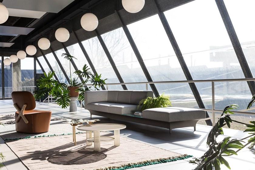 Moroso Круглый журнальный столик из стали с порошковым покрытием sun-id-1458793 - Вид №11