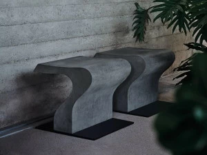 Agapecasa Бетонное сиденье для дома и улицы Clizia