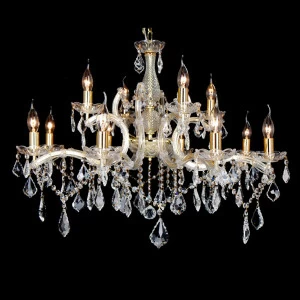 Подвесная люстра 11208+4/С gold золото SUPERNW ДИЗАЙНЕРСКИЕ 059088 Золото