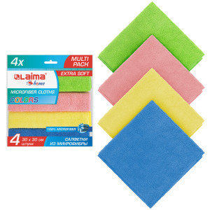 90835304 Салфетка Multi Pack Pro Colour 30 607792 4 шт STLM-0405328 LAIMA