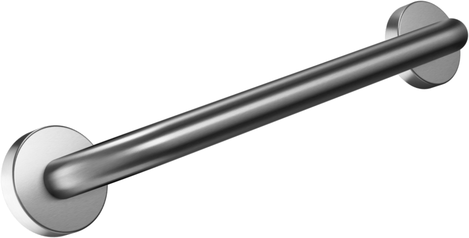 B600-B Прямой поручень из нержавеющей стали, длина 300 мм