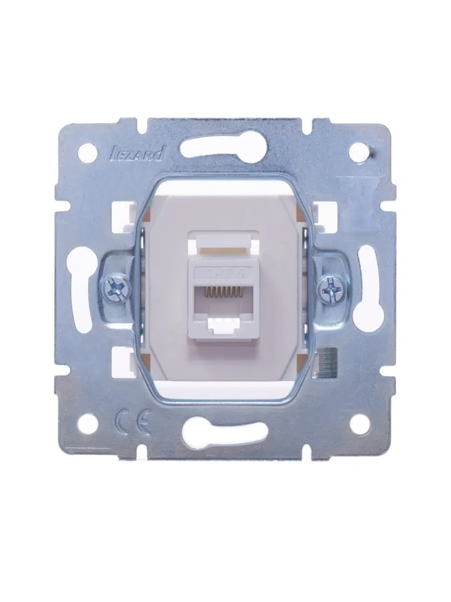 KARINA Розетка компьютерная Cat 6 кремовый LEZARD 707-0388-140 - Вид №5