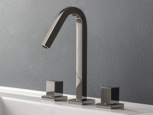 Смеситель для раковины с 3 отверстиями из латуни