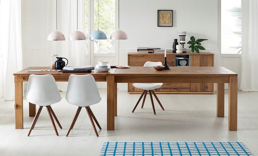 AltaCorte Прямоугольный раздвижной стол из дуба Ecolab 2 Lb-ta850524 - Вид №1