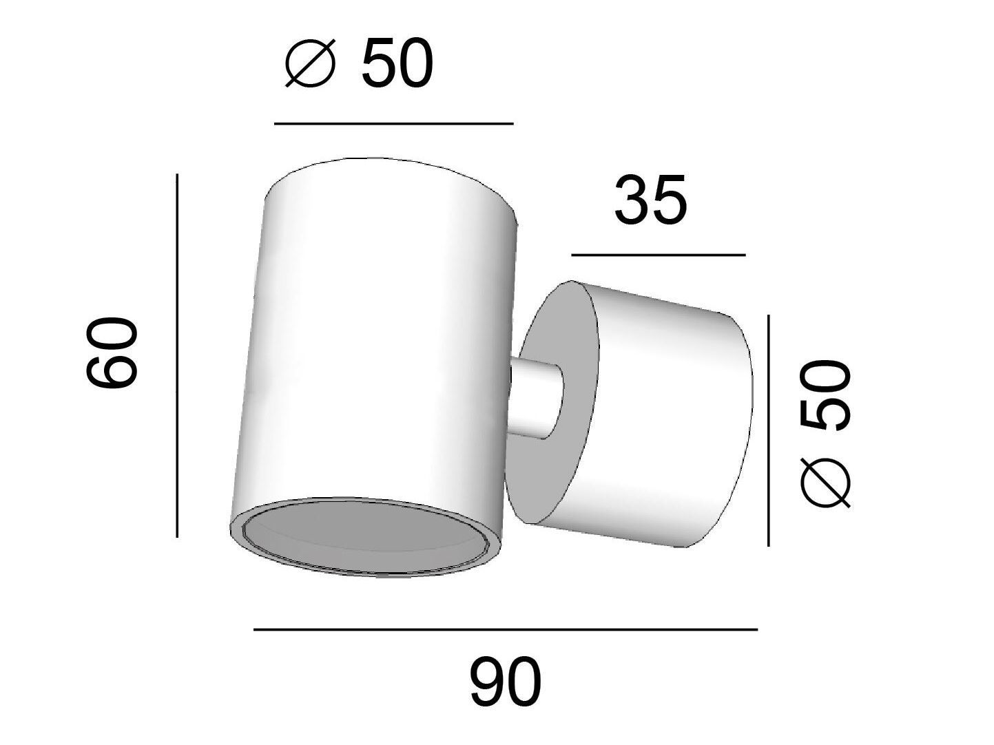 Алюминиевый круглый настенный светодиодный прожектор BEL-LIGHTING MICRO 2 ARCH-00074832 - Вид №3