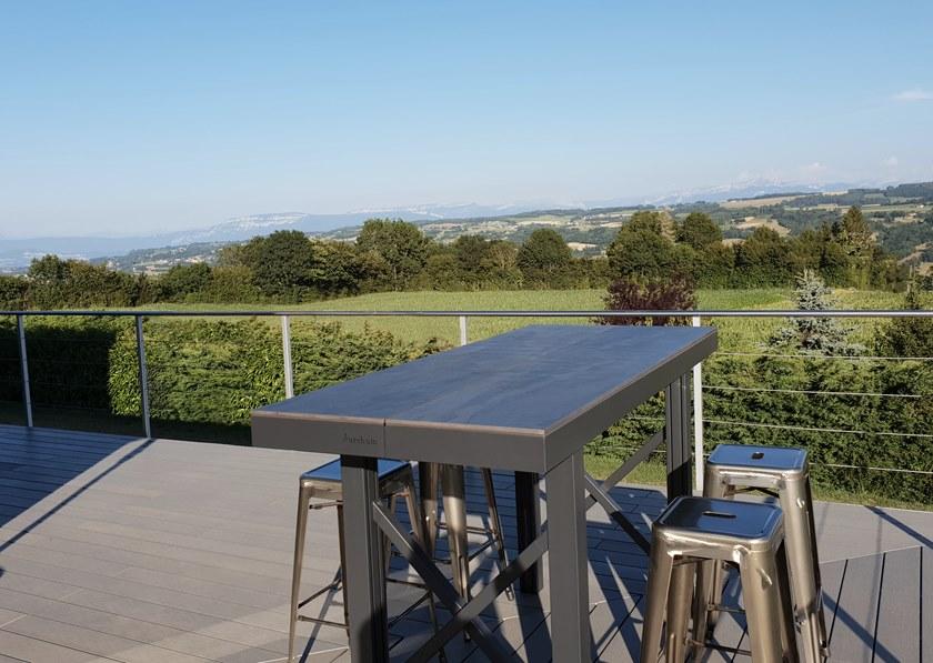 Aurehum Высокий стол из dekton® с нагревательной пластиной sun-id-1452930 - Вид №1