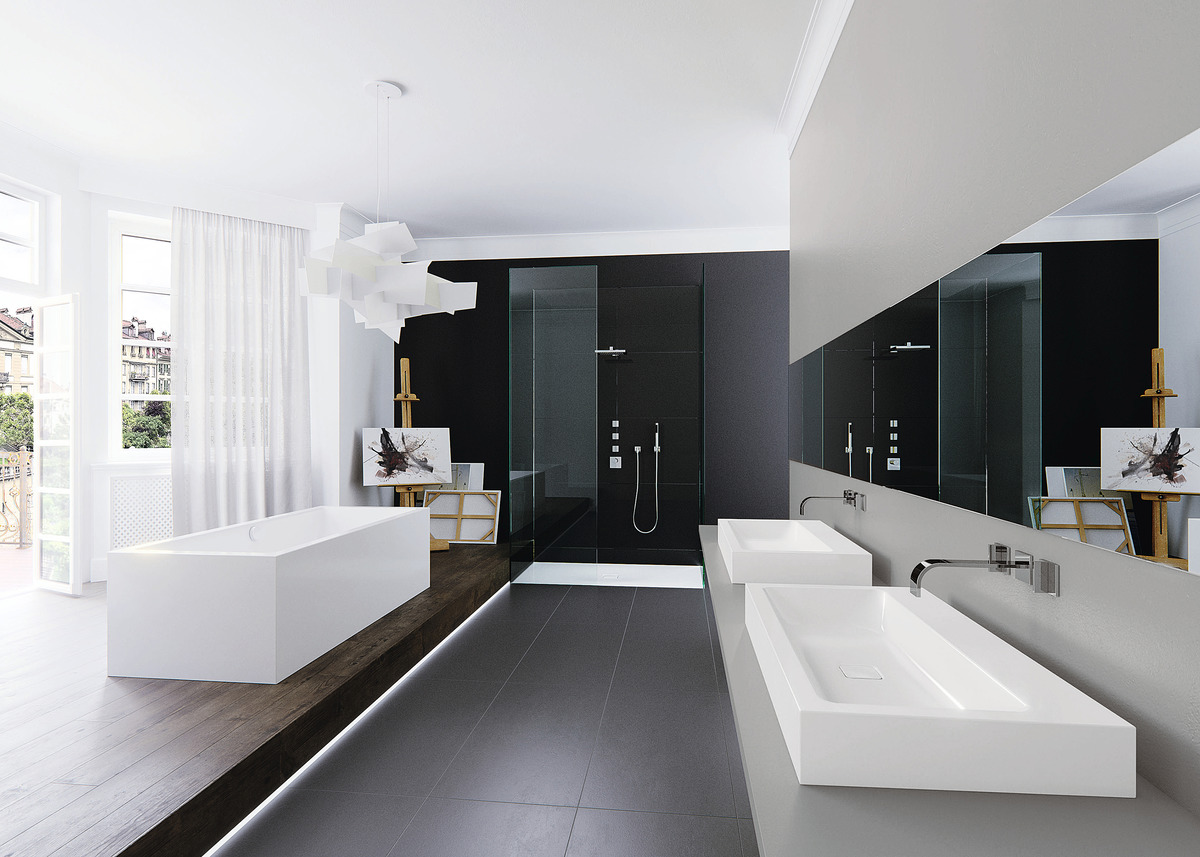 Умывальник KALDEWEI Сталь эмалированная 3077 448 теплый серый 60 30773319448 - Вид №4