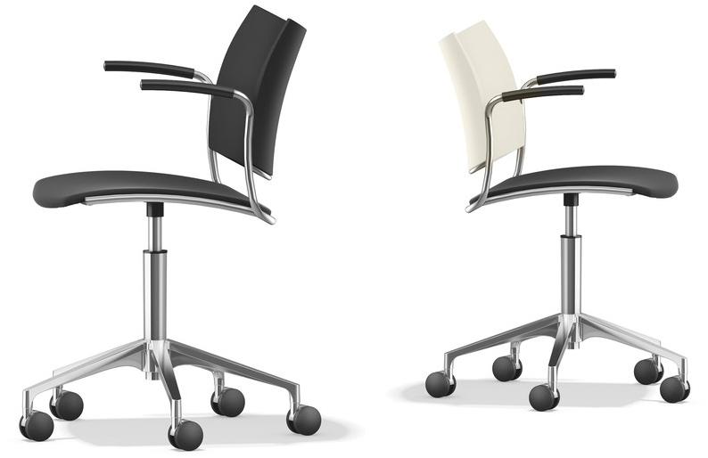 Casala 5-спицевый пластиковый стул с подлокотниками Cello 1298/10 - Вид №2