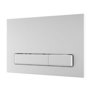 04500 Кнопка для механического смыва для рамы SLR 21, белая пластмасса SANELA