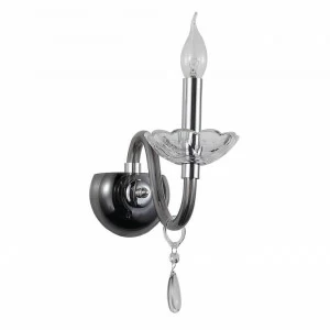 Бра настенное серое MW-Light "Элла" 483024601 MW-LIGHT СВЕЧА 00-3930273 Серый