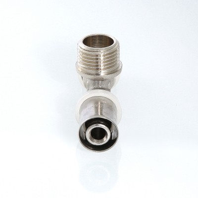 VTm.233.N.260526 Пресс-фитинг – тройник с переходом на наружную резьбу Valtec 26 мм х 3/4" х 26 мм  - Вид №6