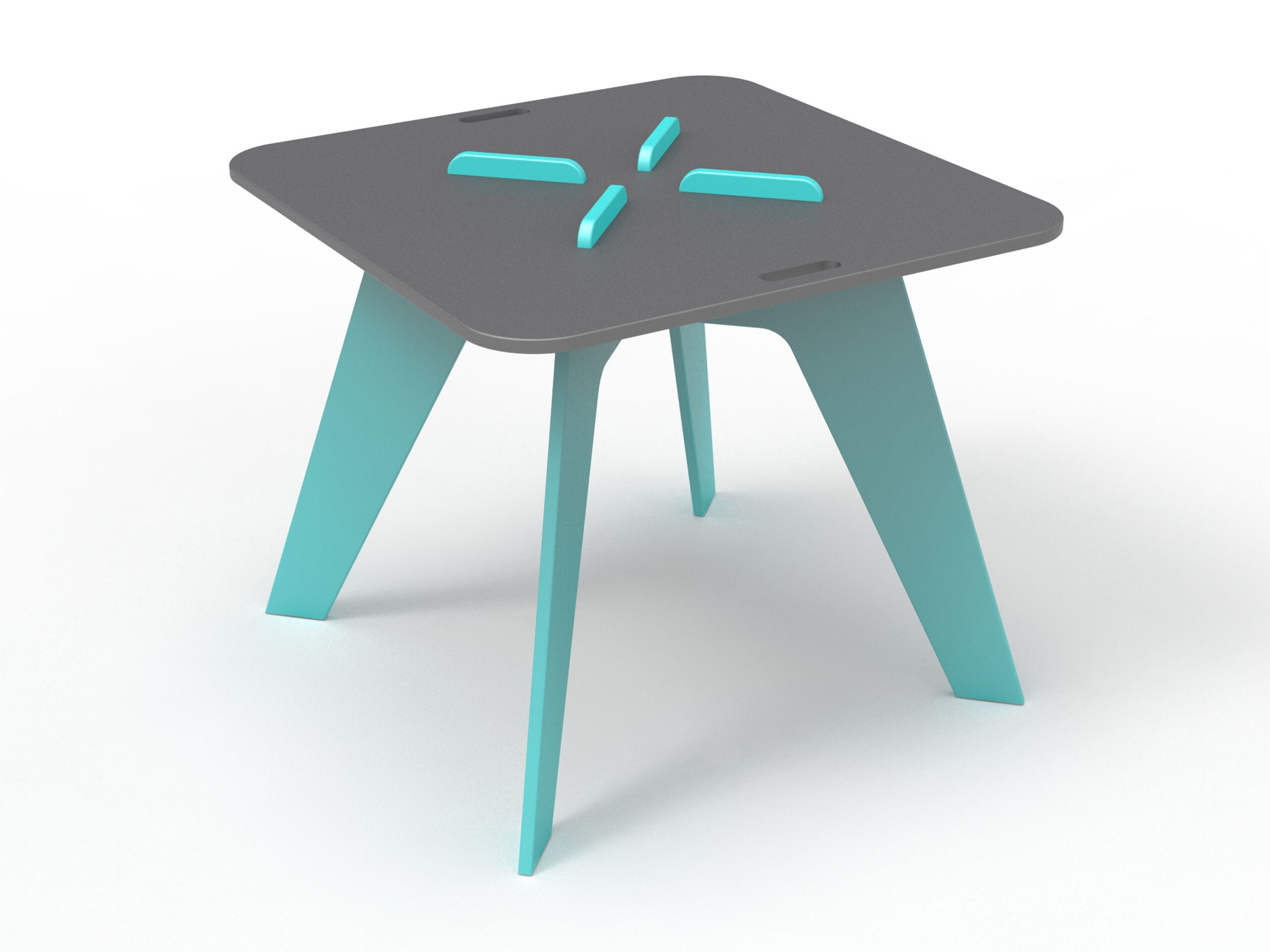 Квадратный стол для общественных мест из полиэтилена Donye Beat ARCH-00127866 - Вид №7