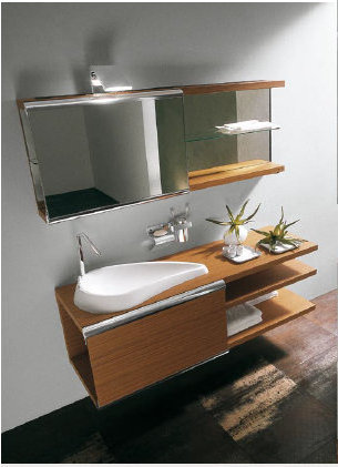 ZM 01 ZAMIA  Комплект мебели для ванной комнаты 160 см ARDECO Ardeco S. R. L 42422 - Вид №2