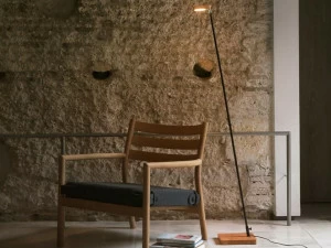 Aromas del Campo Торшер из дерева светодиодный Olf P1235