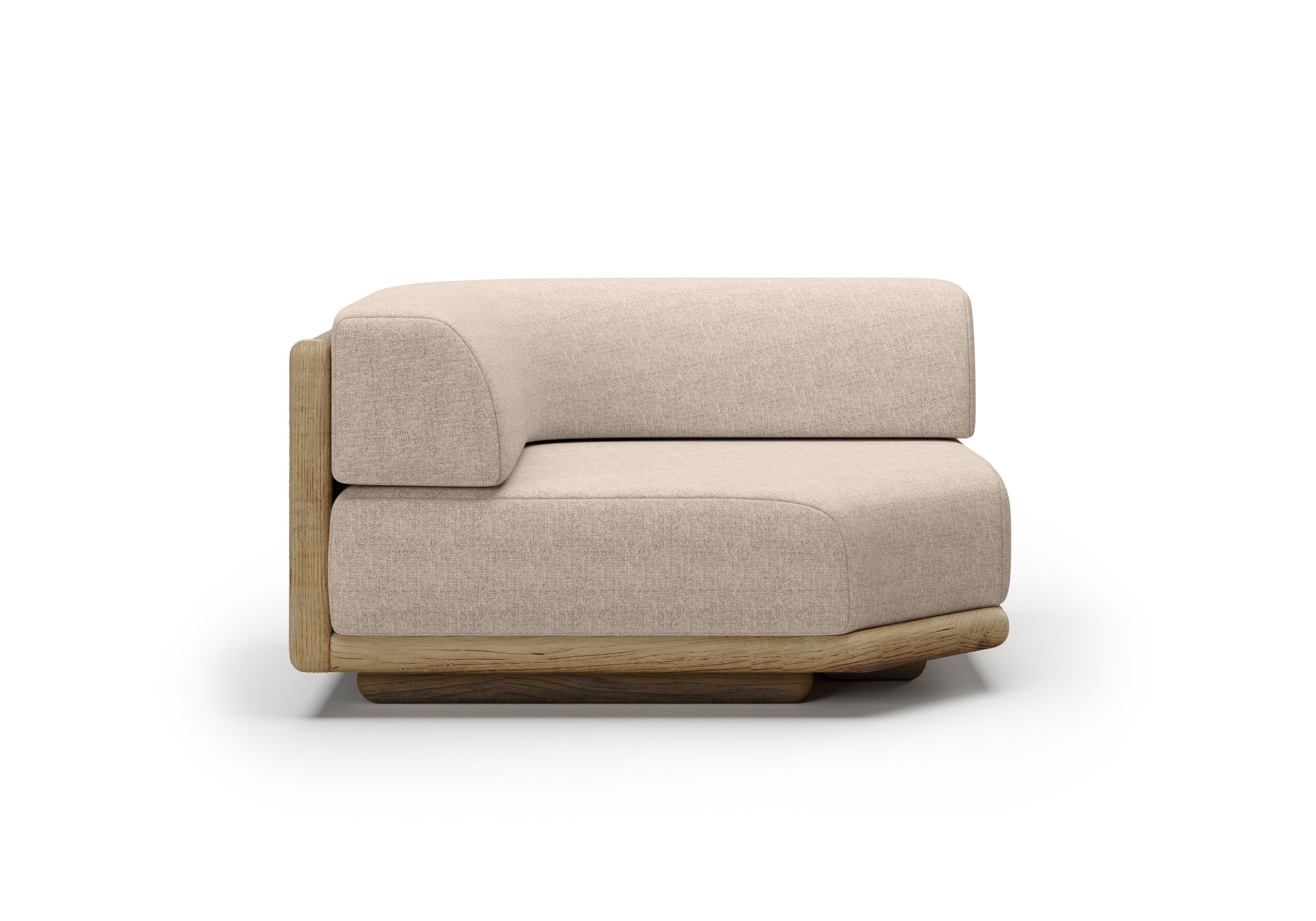 Угловое садовое кресло из ткани SNOC Caleo ARCH-00103350 - Вид №4