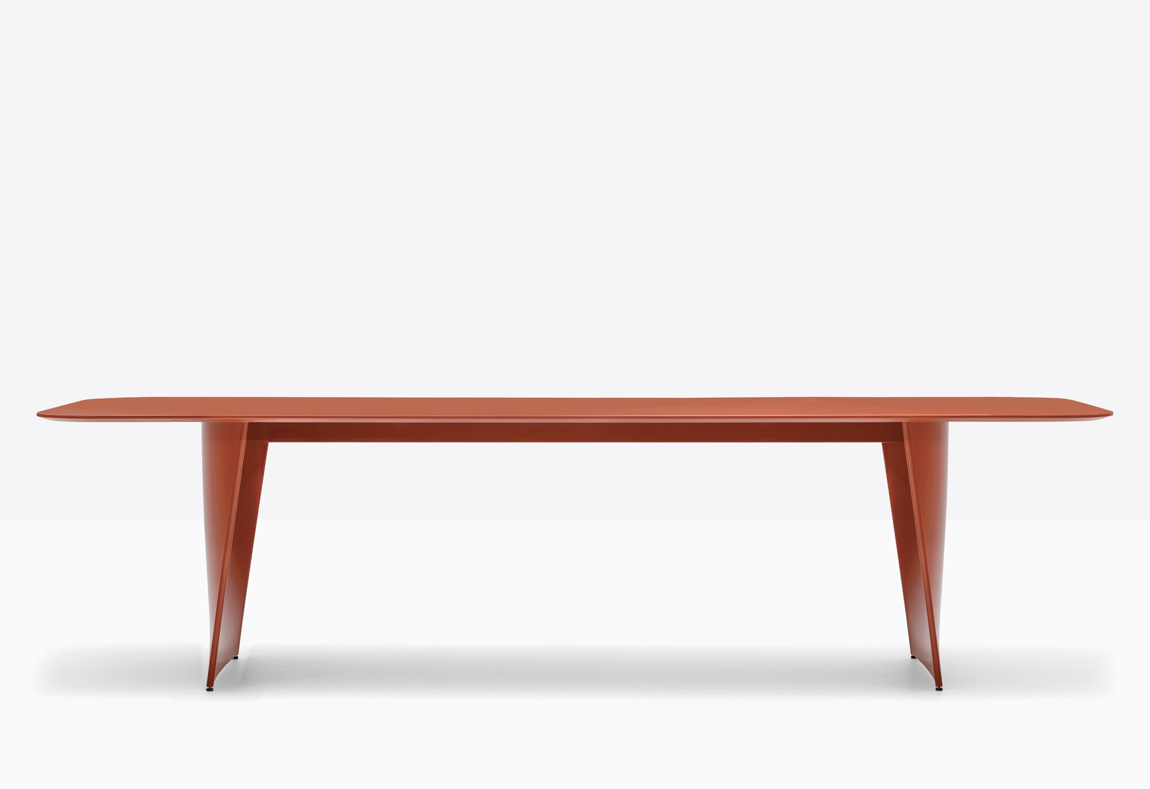 Алюминиевый прямоугольный обеденный стол Pedrali FRANK TFK ARCH-00090235 - Вид №2