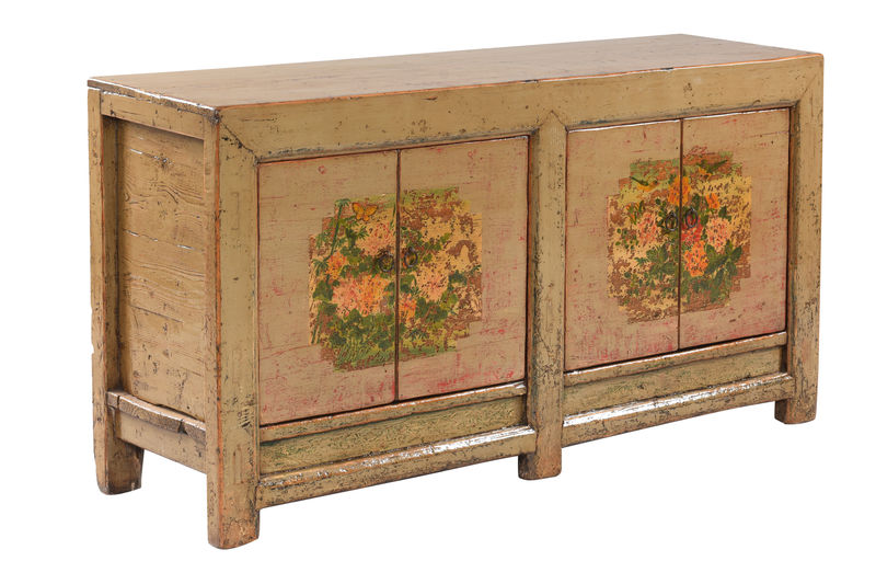 FUBR035 Четырехдверная зеленая окрашенная база ijlbrown  - Вид №1