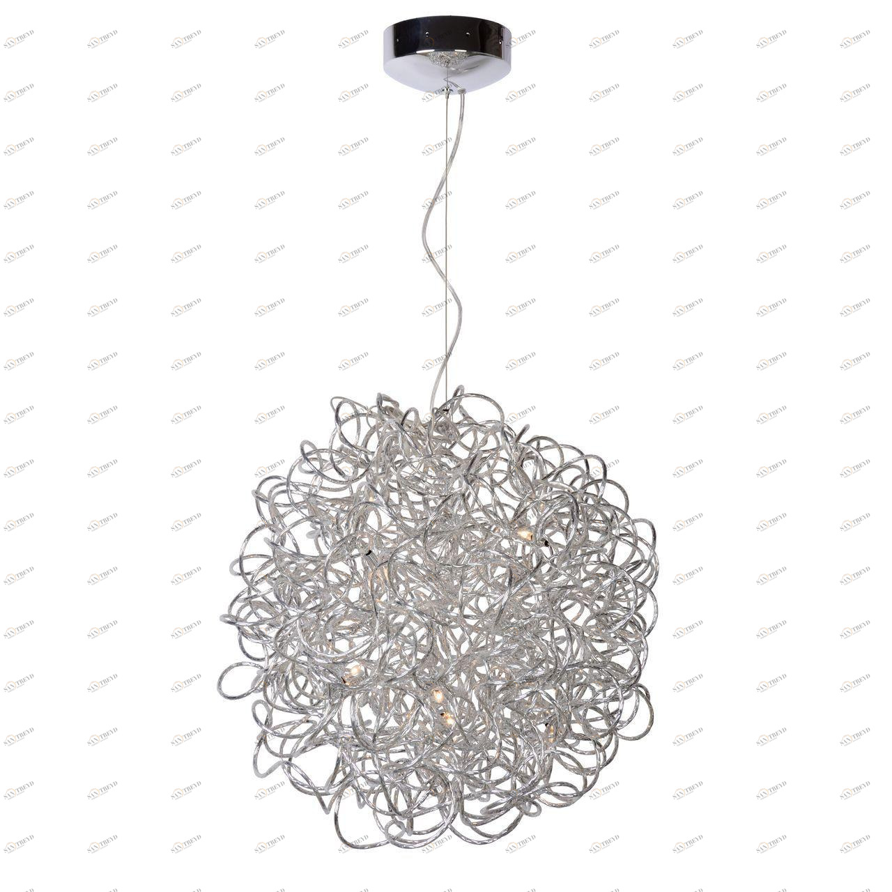 Подвесной светодиодный светильник Lucide Galileo-Led 31476/32/11 LUCIDE ДИЗАЙНЕРСКИЕ, GALILEO-LED CHROME 072965 Хром 