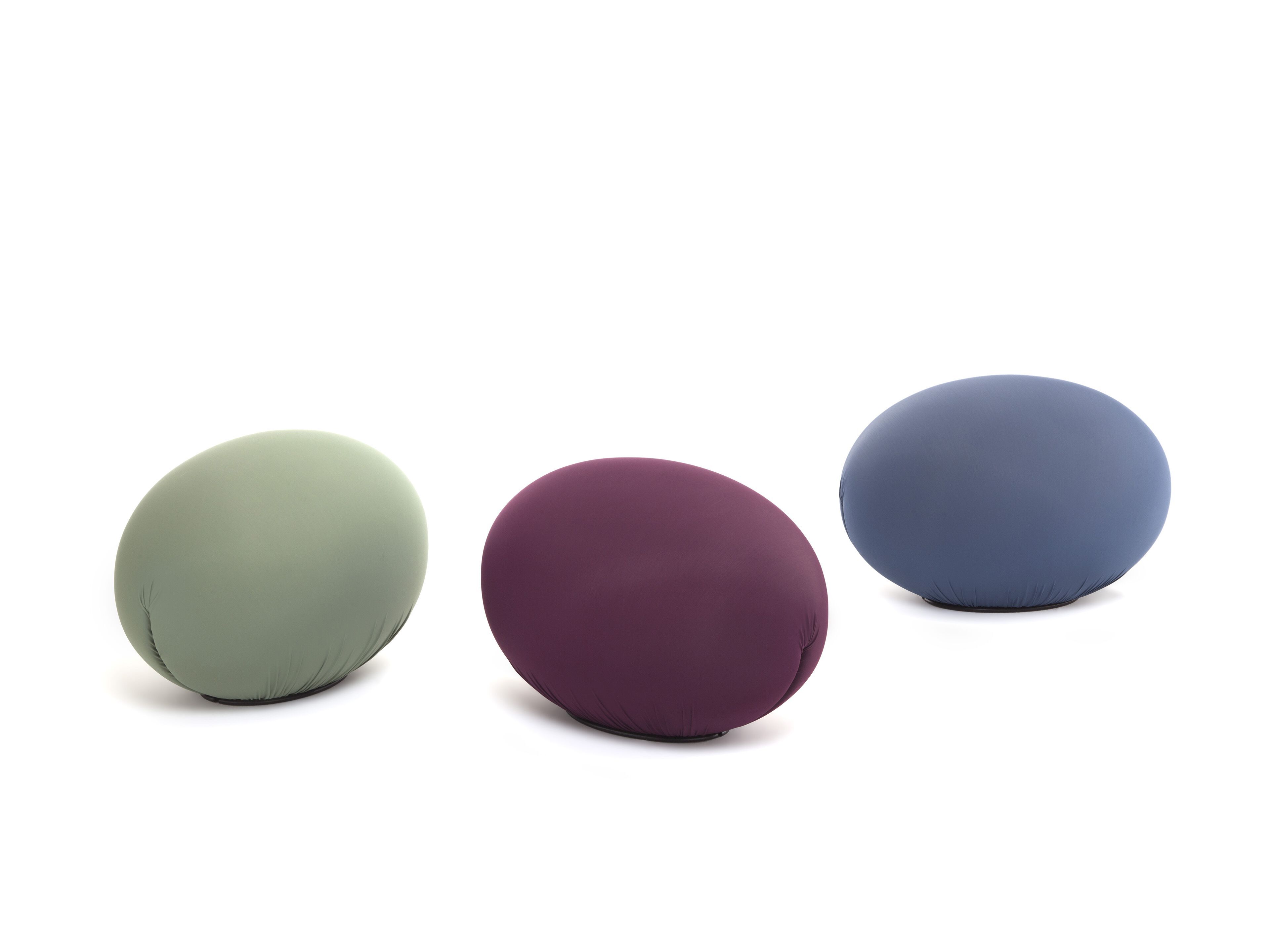 Овальный пуф из ткани BALERI ITALIA Tato ARCH-00014913 - Вид №3