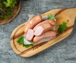 7310 Сардельки в натуральной оболочке "Нежность" Вкусляндия