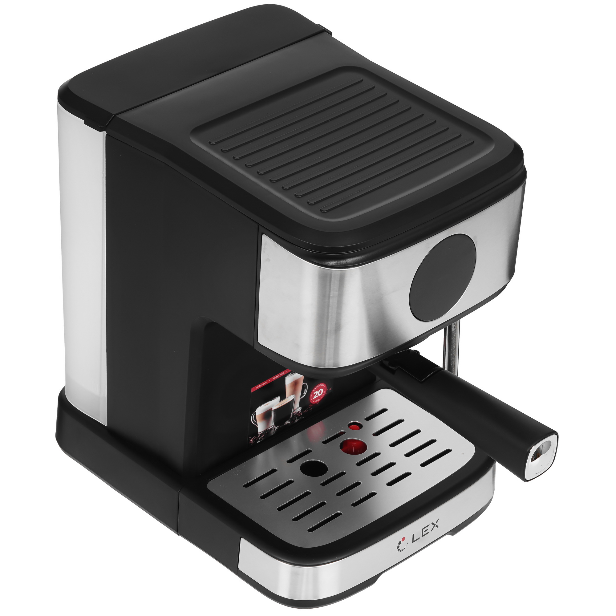 5361010 Кофеварка рожковая LEX LXCM 3502-1 черный STDN-0118938 - Вид №7