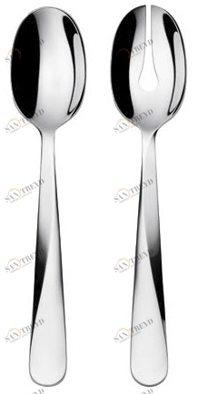 Alessi Салатный сервиз из нержавеющей стали Giro Uns03/14