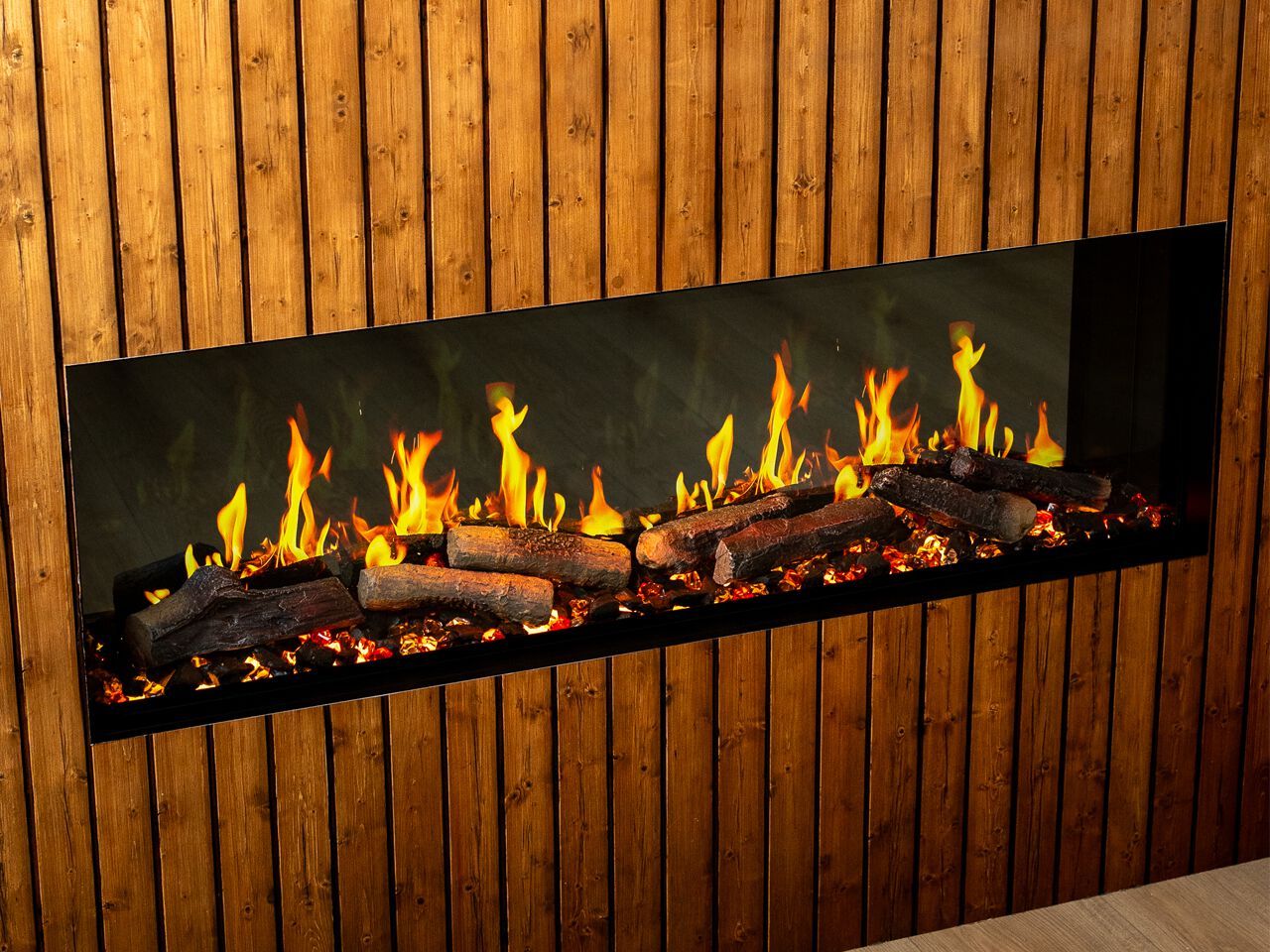 Электрический камин Ultra HD с ЖК-дисплеем BRITISH FIRES E-Luxe ARCH-00030391 - Вид №3