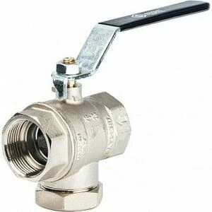Кран шаровый STOUT ВВ 1"1/4 с фильтром
