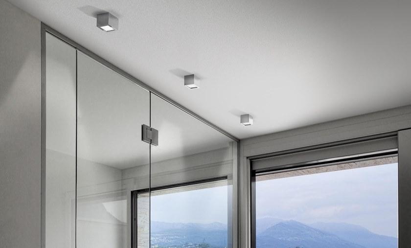 PANZERI Бра / потолочный светильник из алюминия и стекла Three sun-id-1425419 - Вид №4