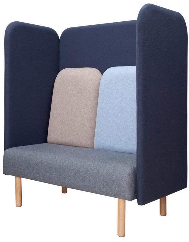 SOFTREND Мягкий 3-х местный диван с высокой спинкой August sun-id-1412405 - Вид №1