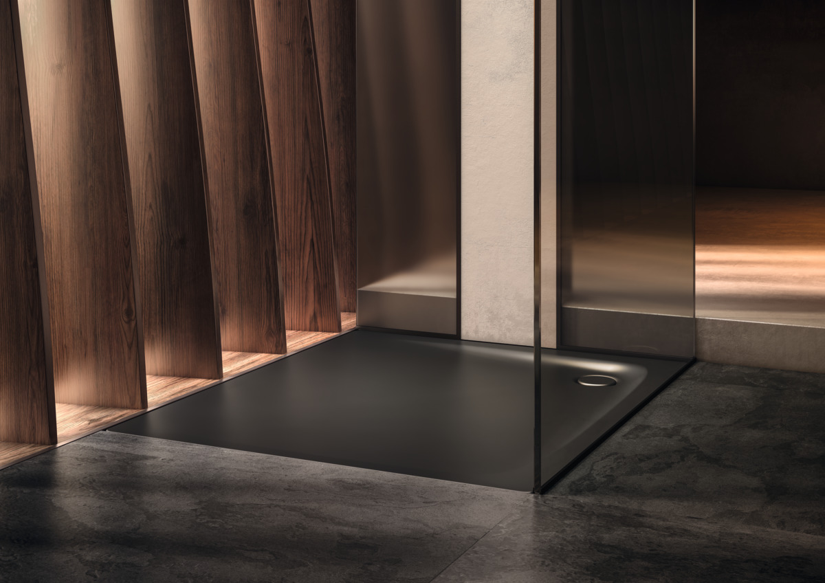 Душевой поддон KALDEWEI Сталь эмалированная 443-1 258 альпийский белый матовый 443-1258 - Вид №5