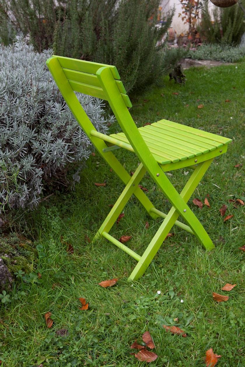 KARN Складной садовый стул из бука Happy design 651 - Вид №4