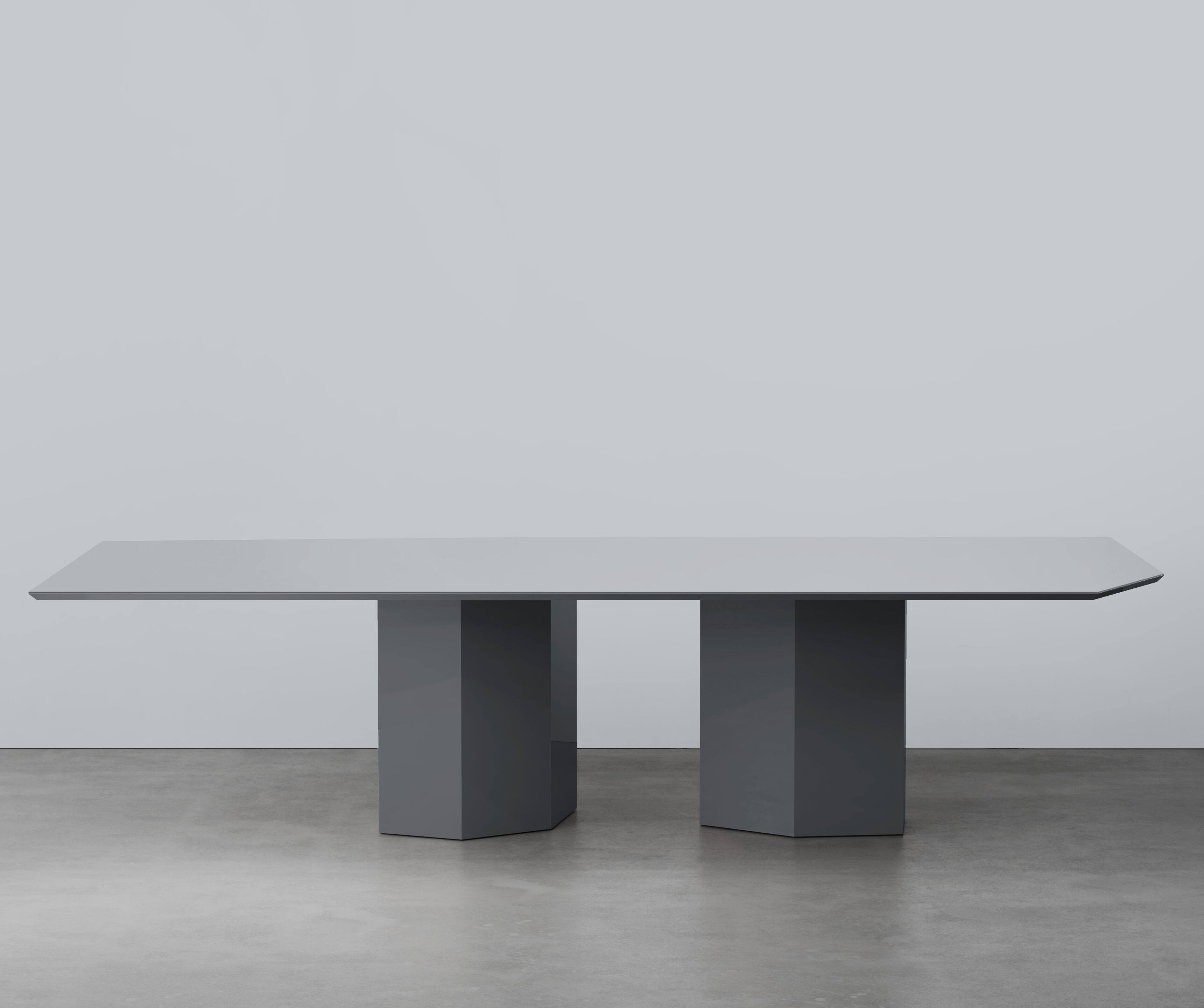 Прямоугольный стол из дерева и зеркального стекла Secolo MONITH ARCH-00089564 - Вид №3