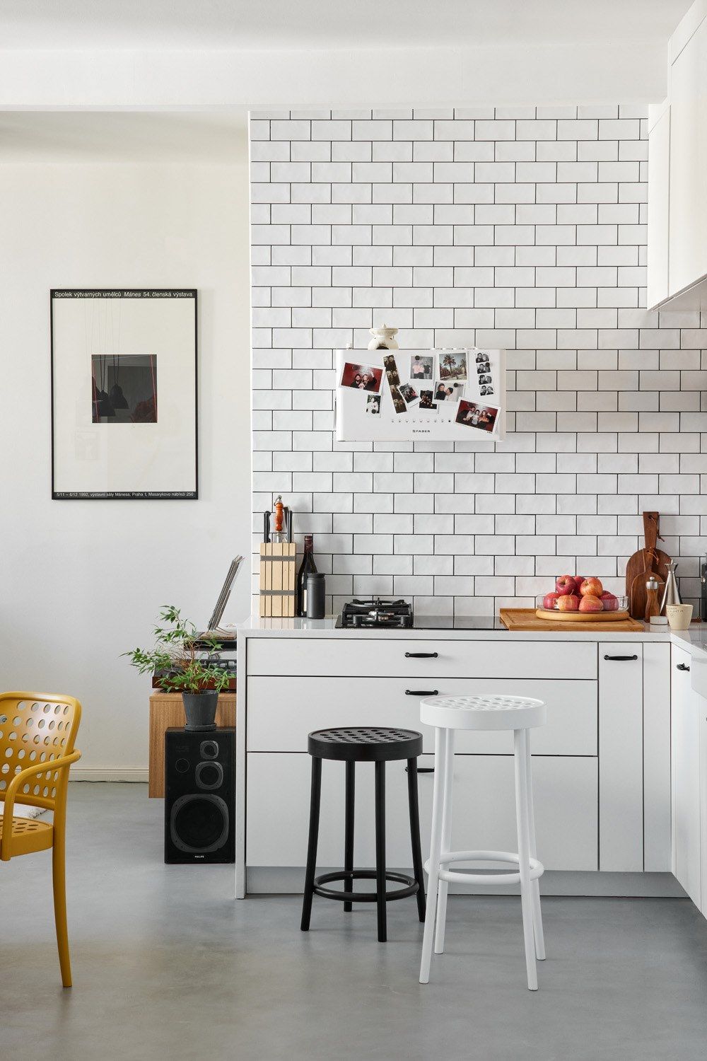 Высокий деревянный барный стул с подставкой для ног TON 822 ARCH-00090162 - Вид №5