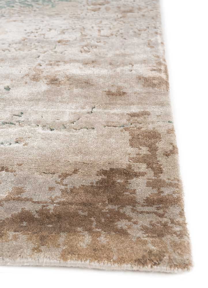 Бамбуковый Шелковый прямоугольный ковер ручной работы Jaipur Rugs Inde Rose-Nature and Heritage Intertwined ARCH-00053505 - Вид №3