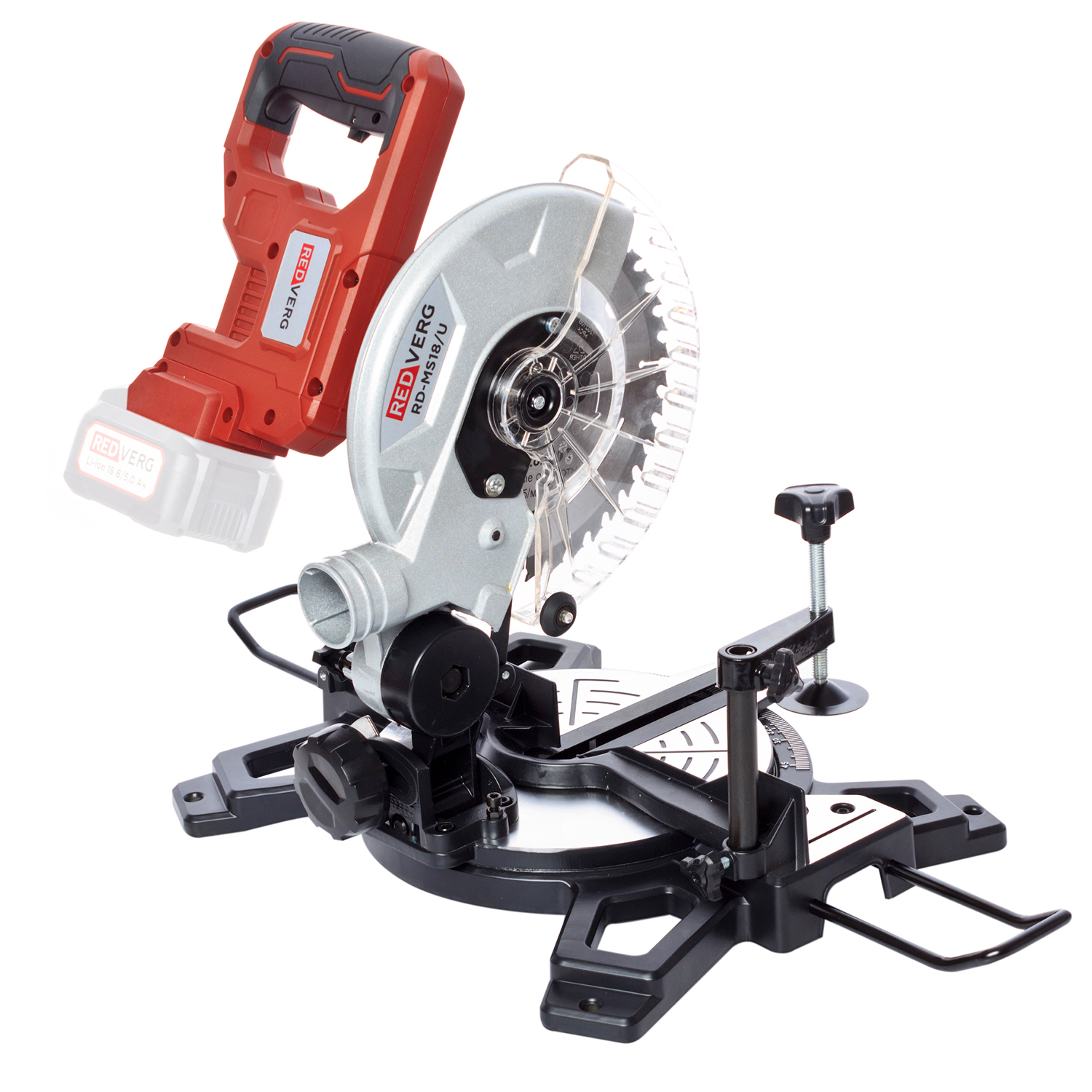 Торцовочная пила  RedVerg RD-MS18/U-K UNIMAX 18/36 5483221 STDN-0026248 - Вид №1