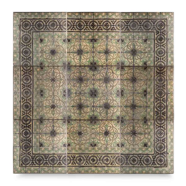 078536 Настенная металлическая панель 9 квадратов Francisco Segarra Santreyd  - Вид №3