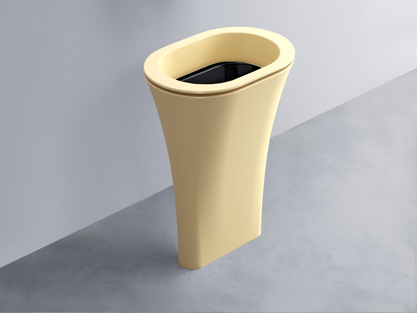 AMLA65-CN+AMPILO-N+AMCOLO-CN Раковина Amedeo Ovale отдельностоящая cielo Enjoy + Amedeo Ceramica Cielo