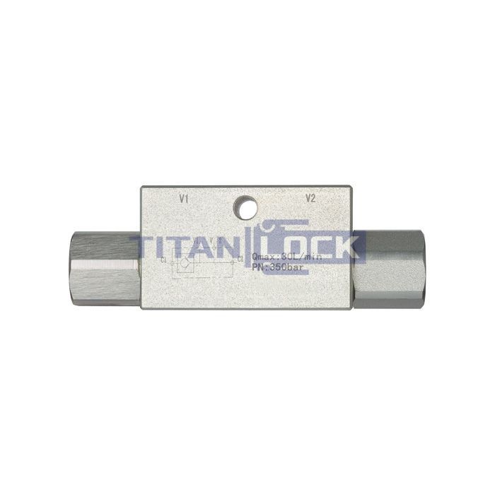 Гидрозамок односторонний, 2", BP/BP, сталь, TLSHL2FF TITAN LOCK  - Вид №2