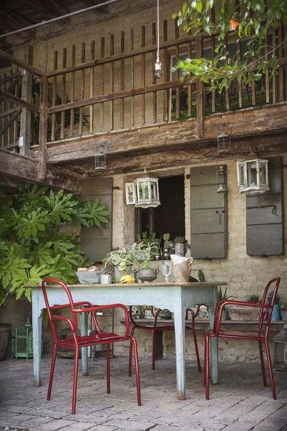 CHAIRS & MORE Стул из лакированного металла с подлокотниками Moyo sun-id-1467028 - Вид №9