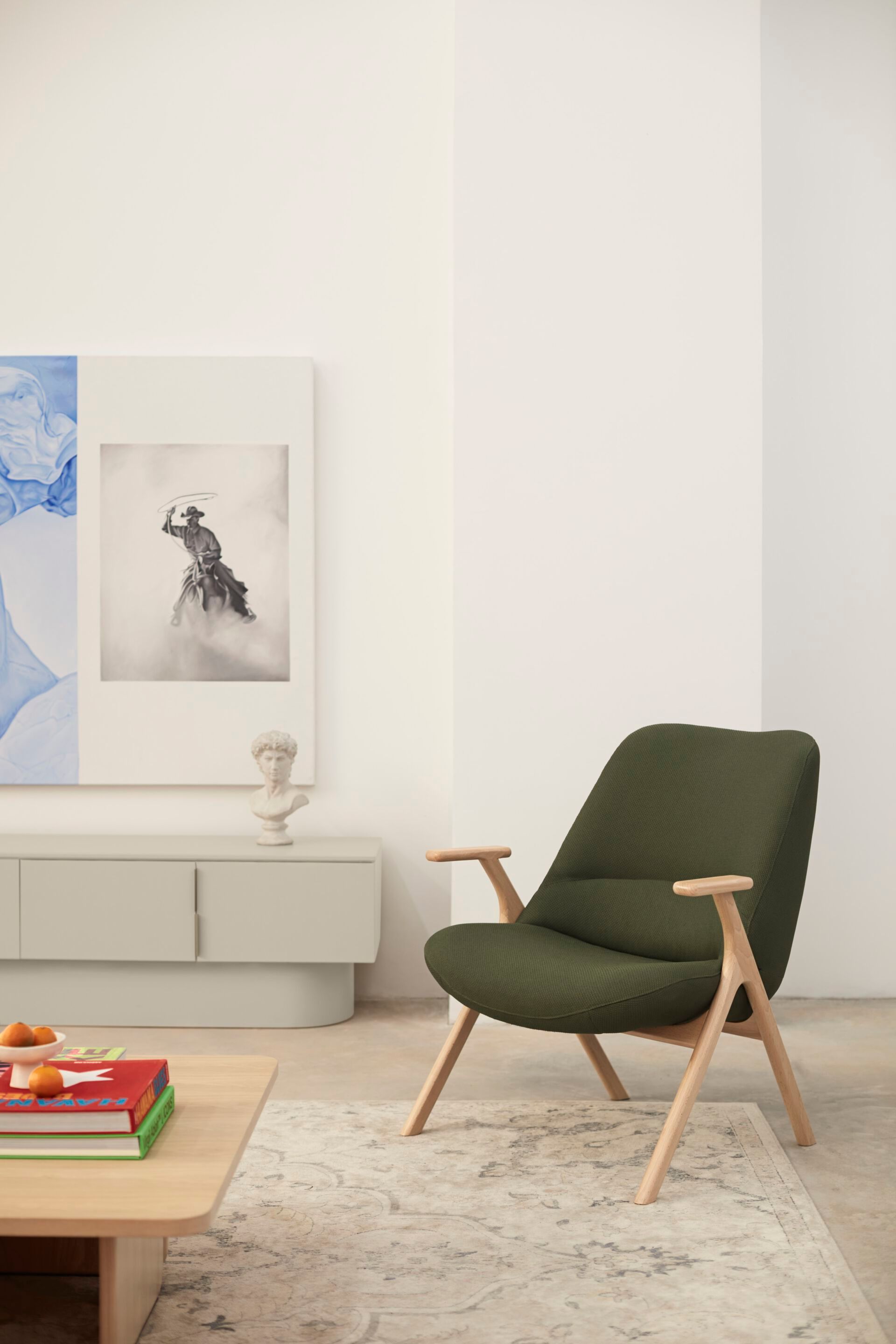 Полиэфирное кресло с подлокотниками TEULAT Dins ARCH-00089865 - Вид №6