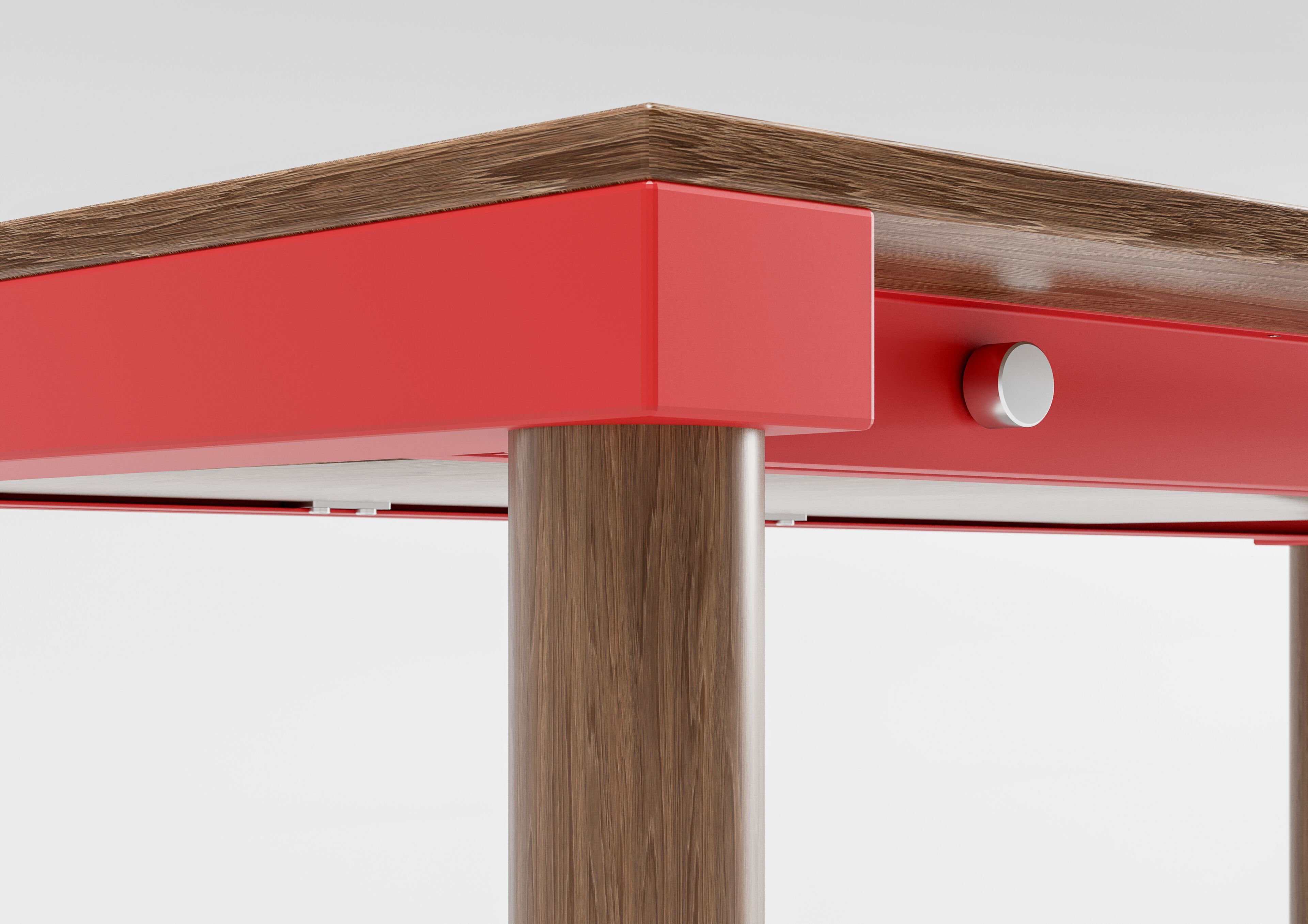 Деревянный выдвижной прямоугольный стол ALMA DESIGN PUNTOQUADRO ARCH-00006055 - Вид №2